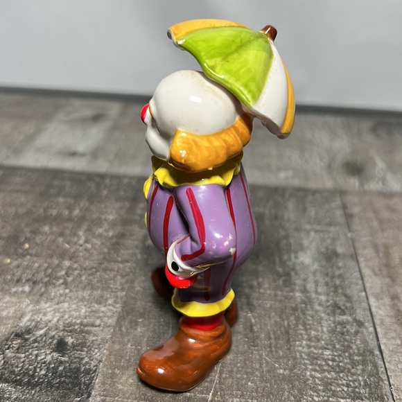 Vintage Cute Colorful Shiny Clown - Picture 4 of 5